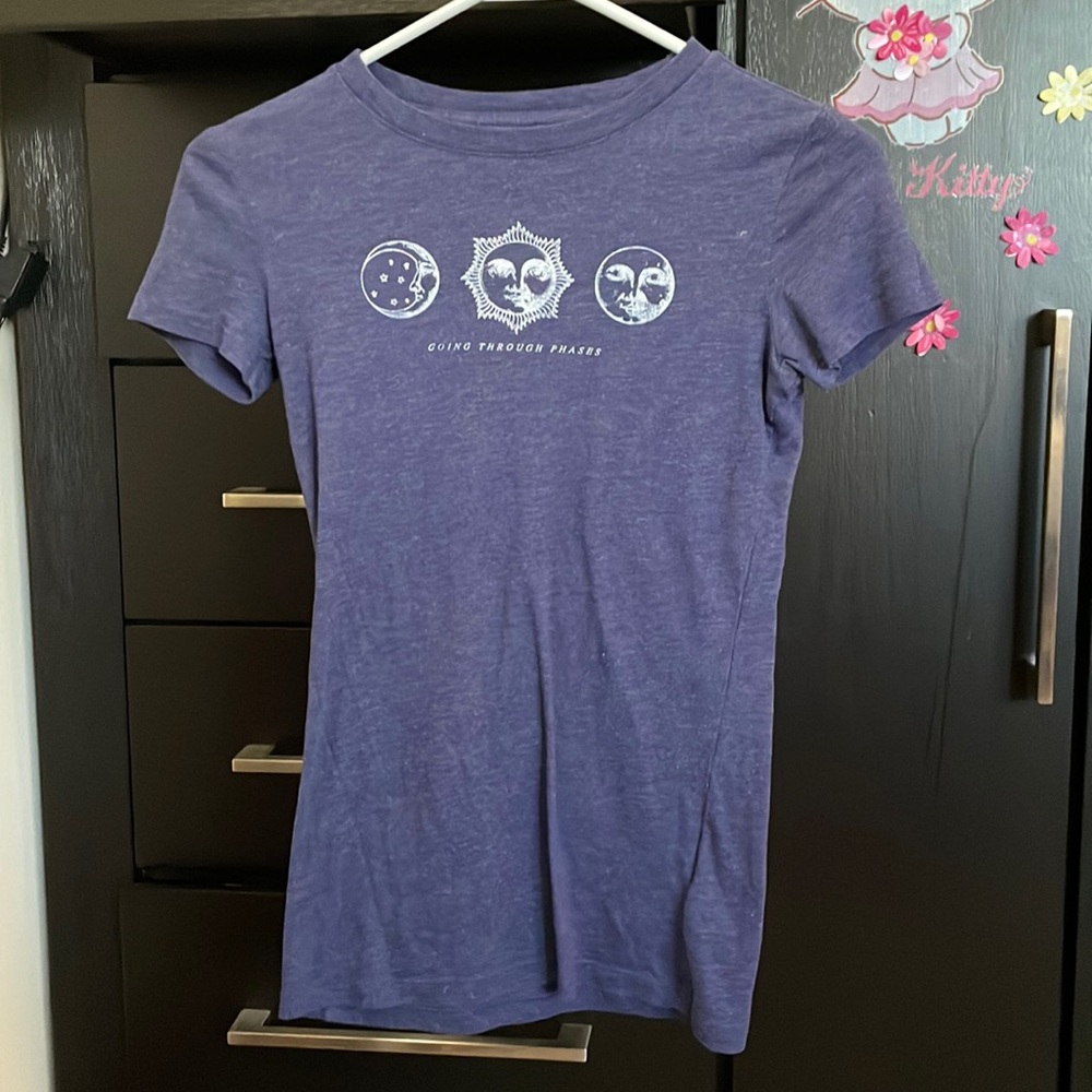 Blue t shirt